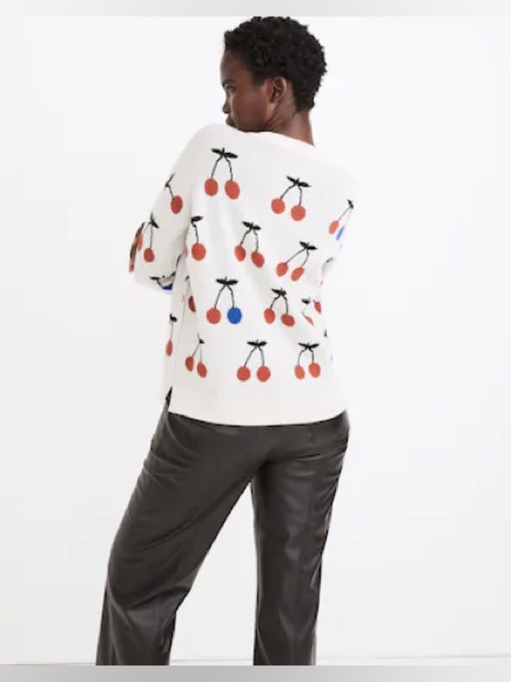 Madewell Cherries Sweater